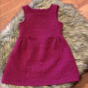 Maroon colored Oshkosh dress